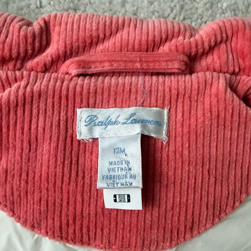 Ralph Lauren Corduroy Puffer Down Vest - Picture 7 of 10